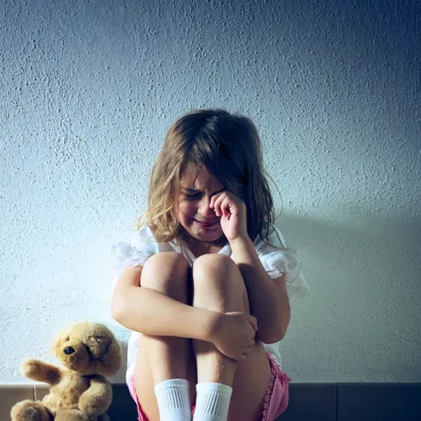 Niña llorando